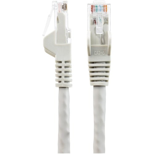 StarTech.com 2m CAT6 Ethernet Cable, LSZH (Low Smoke Zero Halogen), 10 GbE Snagless 100W PoE UTP RJ45 Grey CAT 6 Network P
