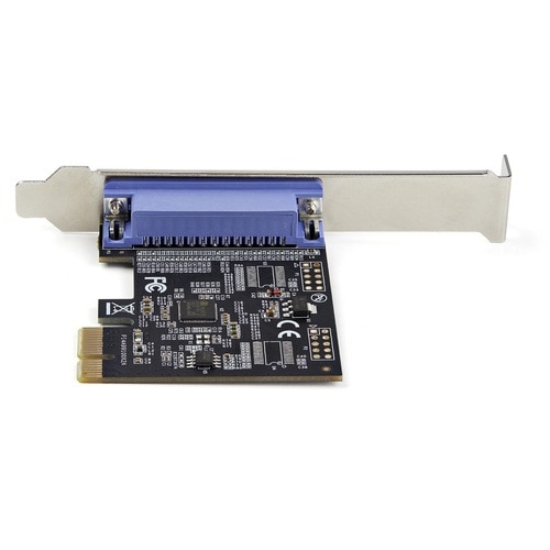 StarTech.com Parallel Adapter - Half-height/Low-profile Plug-in Card - 1 - PCI Express 2.0 x1 - PC, Linux - 1 x Number of 