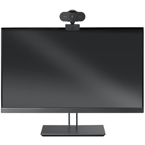 Dicota Webcam - Black - USB 2.0 - 1920 x 1080 Video - Auto-focus - Microphone - For Notebook, Computer