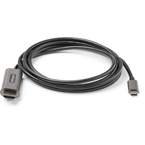 StarTech.com 2 m HDMI/USB-C Video Cable Adapter - 1 Each - Cable for Audio/Video Device, Monitor, Digital Signage Display,