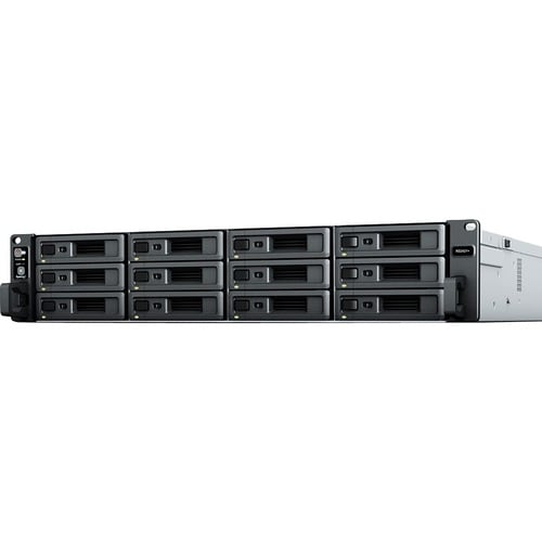 Synology RackStation RS2421RP+ 12 x Total Bays SAN/NAS Storage System - AMD Ryzen V1500B Quad-core (4 Core) 2.20 GHz - 4 G