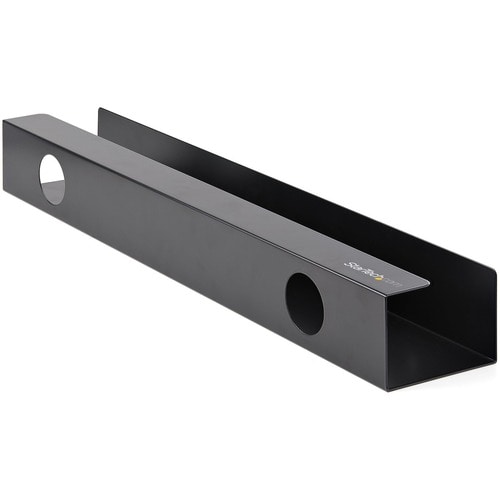 StarTech.com Kabelbündler - Schwarz - Kabelmanagementfach - 114,3 mm Länge - Stahl
