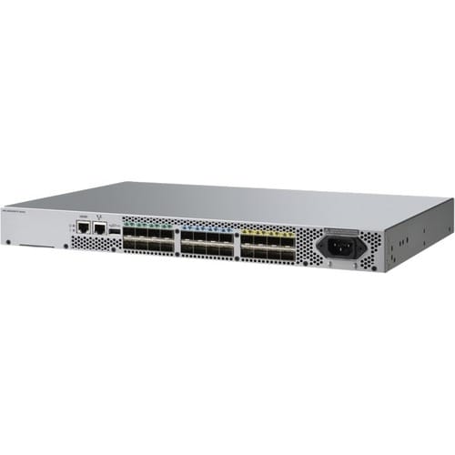 HPE SN3600B 24 Anschlüsse 32 Gbit/s Fibre Channel Switch - 24 Fiber Channel Ports - 8 x Total Expansion Slots - SFP28 - Ve