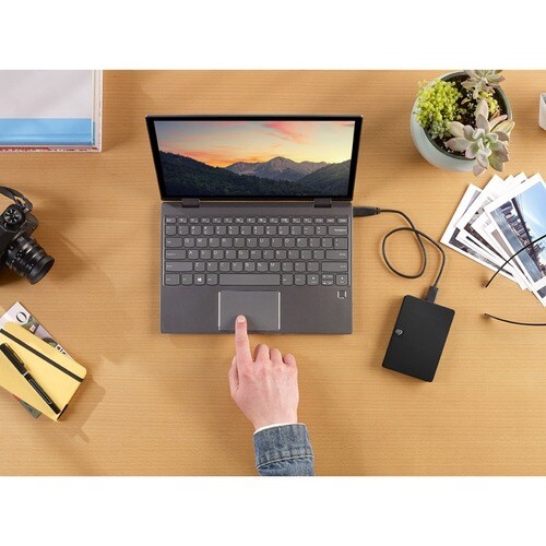 Seagate Expansion STKM2000400 2 TB Portable Hard Drive - 2.5" External - Black - USB 3.0 - 5400rpm - 1 Each