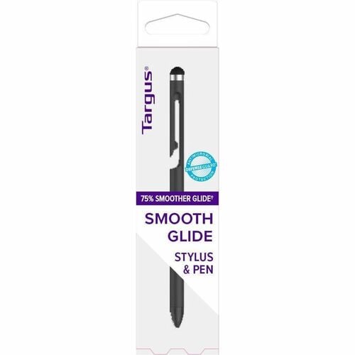 Targus AMM163AMGL Stylus - 1 Piece - Capacitive Touchscreen Type Supported - Black - Tablet, Smartphone, Touchscreen Monit