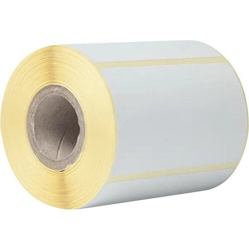 Brother Rótulo multiuso - Retângulo - Térmico direto - Branco - 400 /Rolo