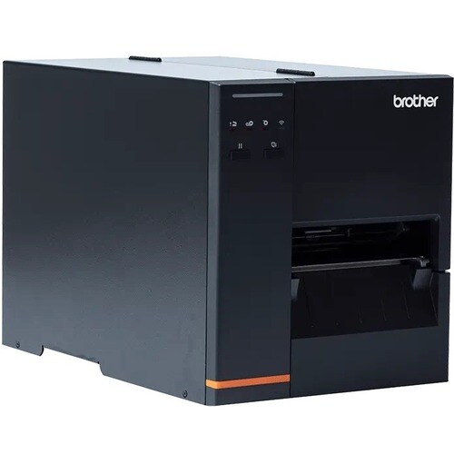 Brother TJ-4120TN Industrial Impressora de transferência térmica/térmica direta - Monocromático - Impressão de etiqueta - 