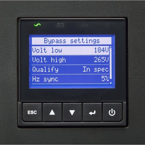 Eaton Double Conversion Online UPS - 2.20 kVA/2.20 kW - 2U Rack/Tower - 230 V AC Input - 220 V AC, 200 V AC, 208 V AC Outp