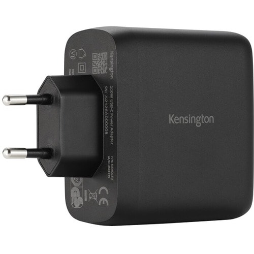 Kensington 100 W Power Adapter - For MacBook - Black