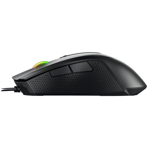 CHERRY MC 2.1 Gaming Mouse - USB 2.0 - Optical - 5 Button(s) - 2 Programmable Button(s) - Black - Cable - 5000 dpi - Scrol