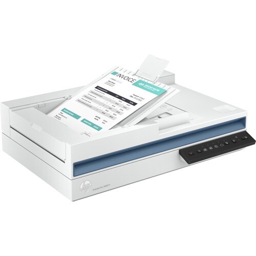 HP ScanJet Pro 3600 f1 ADF Scanner - 600 x 600 dpi Optical - 48-bit Color - 8-bit Grayscale - 30 ppm (Mono) - 30 ppm (Colo