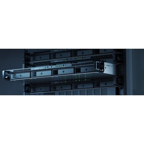 Synology RackStation RS422+ 4 x Total Bays SAN/NAS Storage System Ryzen R1600 Dual-core (2 Core) 2.60 GHz - 2 GB RAM - DDR