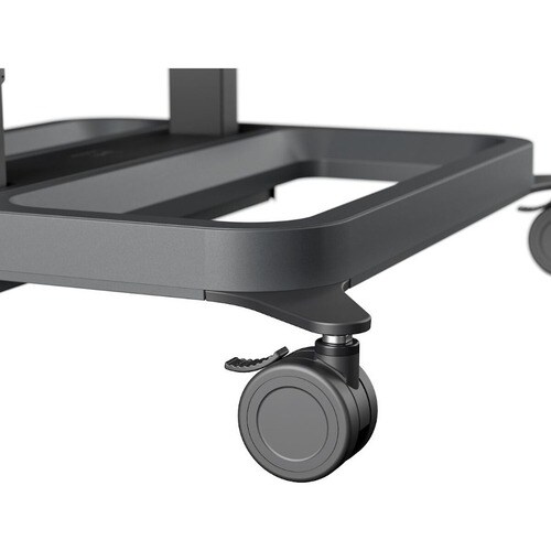 Vogel's Display Cart - 120 kg Load Capacity - 4 Casters - 100 mm Caster Size - Black
