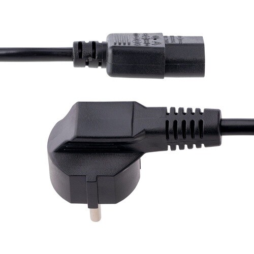 COMPUTER POWER CORD - 3FT (1M) EU SCHUKO TO C13 18AWG