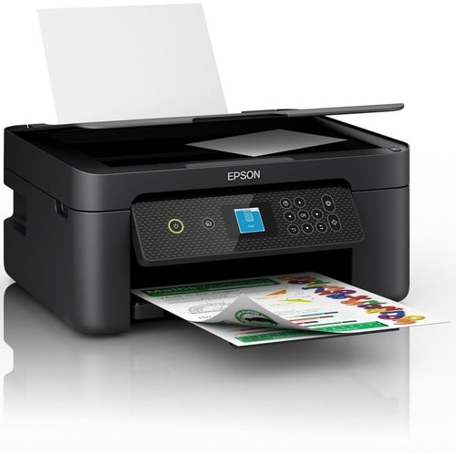 Epson Expression Home XP-3200 Wireless Inkjet Multifunction Printer - Colour - Black - Copier/Printer/Scanner - 33 ppm Mon