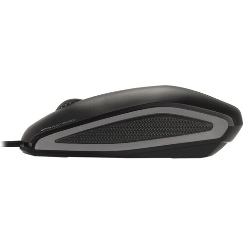 Mouse CHERRY GENTIX - USB - Ottico - 3 Pulsante(i) - Nero - 1 - Cavo - 1000 dpi - Rotella di scorrimento - Simmetrico