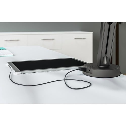 Chief Koncis USB Charging Hub for Koncis Single Display Desk Mounts - Silver - 18 W - 5 V DC/3 A Output - Silver