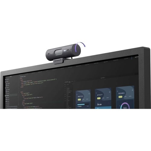 Logitech BRIO 505 Webcam - 4 Megapixel - 60 fps - Graphite - USB Type C - 1920 x 1080 Video - Auto-focus - 90° Angle - 4x 
