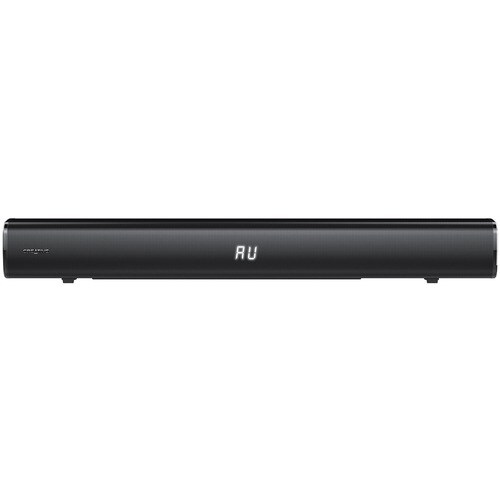 Creative Stage 2.1 Bluetooth Sound Bar Speaker - 80 W RMS - Black - Wall Mountable - USB