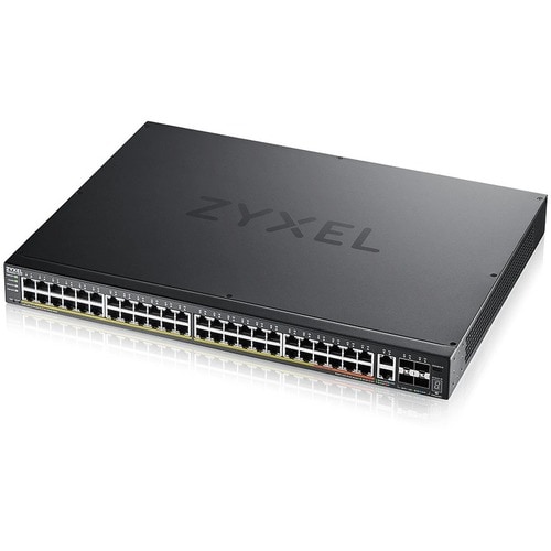 ZYXEL XGS2220 XGS2220-54FP 50 Ports Manageable Layer 3 Switch - Gigabit Ethernet, 10 Gigabit Ethernet - 100/1000Base-T, 10