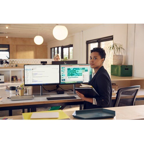 HP E24t G5 24 Zoll Klasse LED-Touchscreen-Monitor - 16:9 Format - 5 ms Reaktionszeit - 60,5 cm (23,8 Zoll) Viewable - Adva