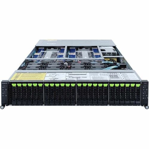 GIGABYTE H262-NO0 Barebone System - 2U Rack-mountable - Socket LGA-4189 - 2 x Processor Support - Intel C621A Chip - 256 G