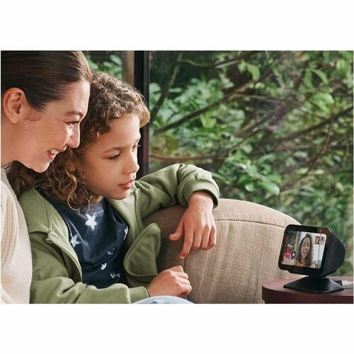 Amazon Echo Show 5 3rd Smart Home Hub - Alexa - Dunkelgrau - Mikrofon, Kamera - 14 cm (5,5 Zoll) Touchscreen - 2 Megapixel