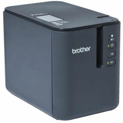 Brother PT-P900Wc Desktop Thermal Transfer Printer - Monochrome - Label Print - USB - Serial - Wireless LAN - With Cutter 