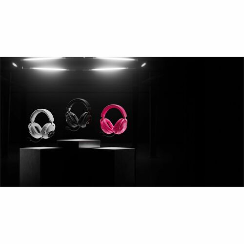 Logitech G LIGHTSPEED Wired/Wireless On-ear, Over-the-head, Over-the-ear Stereo Gaming Headset - White - Binaural - Circum
