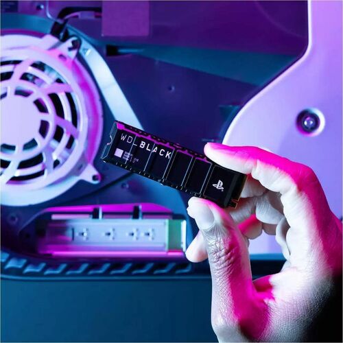 WD Black Solid State-Laufwerk - M.2 2280 Intern - 4 TB - PCI Express NVMe (PCI Express NVMe 4.0 x4) - Schwarz - PlayStatio