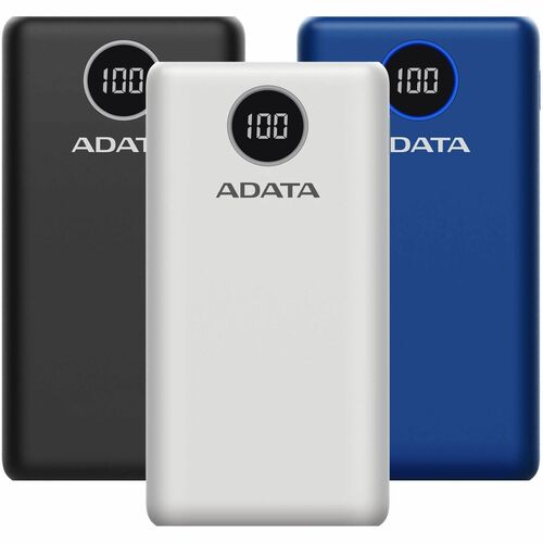 Vista 3 de POWER BANK ADATA P20000 QCD 20.000 mAh N