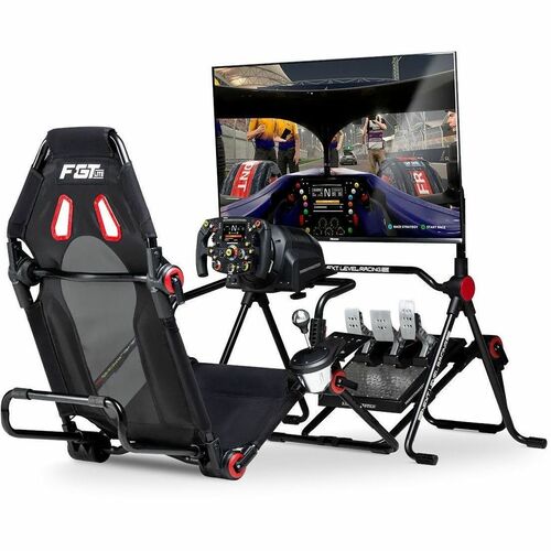 Next Level Racing Lite Höhenverstellbar Monitorständer - Bildschirmgröße: Bis zu 55 Zoll (139,70 cm) - 20 kg Tragfähigkeit