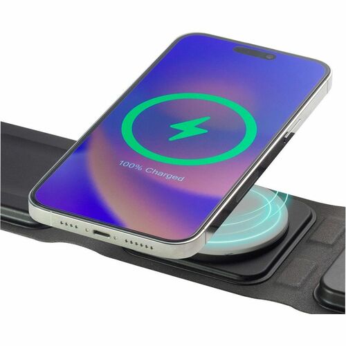 Mophie Induction Charger - For iPhone - Input connectors: USB - Proprietary Battery Size - MagSafe Technology, Fast Chargi