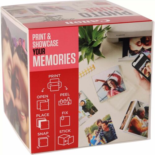 Canon Photo Paper - Pink - 127 mm x 127 mm - Glossy - 40 Sheets - Double-sided
