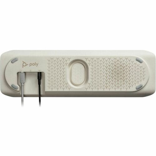 Poly Sync 60 Kabel/Kabellos Bluetooth Freisprecheinrichtung - Silber - 6 x Bidirektional Mikrofon¤ - 50 mm Lautsprecher
