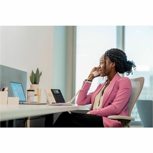 Téléphone IP Poly Edge E220 - Filaire - Avec fil/Sans fil - Bluetooth - 3 Multiple Conferencing - Bureau, Fixation au mur 
