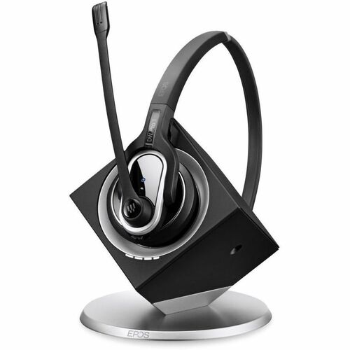 EPOS IMPACT Wireless On-ear Mono Headset - Black - Monaural - 18000 cm - DECT - Noise Cancelling Microphone - Noise Canceling