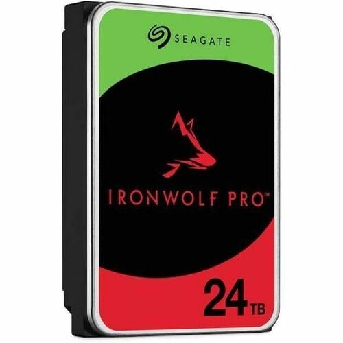 Disco rigido Seagate IronWolf Pro ST24000NT002 - 3.5" Interno - 24 TB - SATA (SATA/600) - Registrazione magnetica convenzi