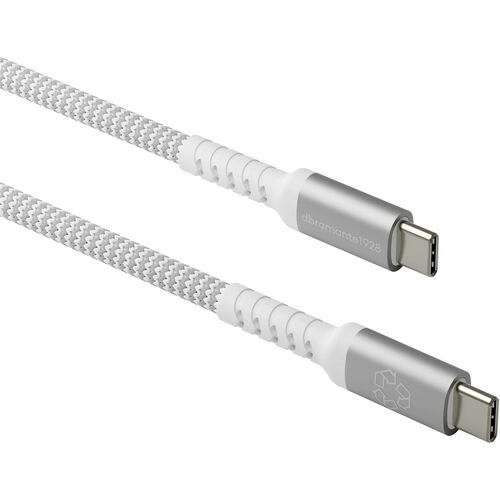 dbramante1928 ApS re-charge Pro 2.50 m USB-C Data Transfer Cable - 30 / Carton - First End: 24-Pin USB 2.0 Type C - Male -