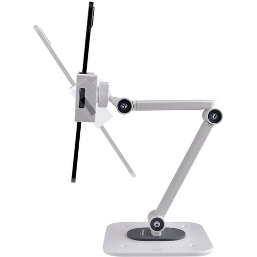 StarTech.com Tablet PC Stand - White - Height Adjustable - 32.8 cm (12.9") Screen Support - Aluminium