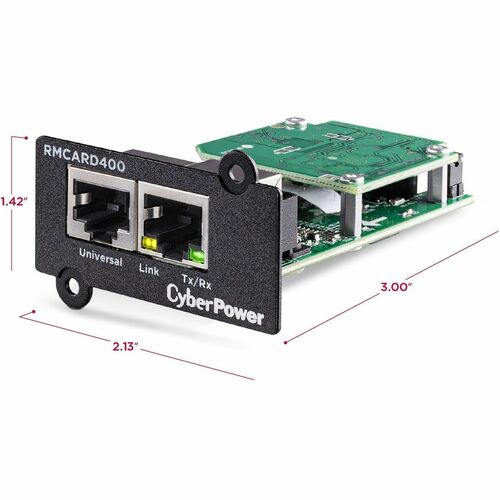 CyberPower RMCARD400 UPS Management Adapter - Black
