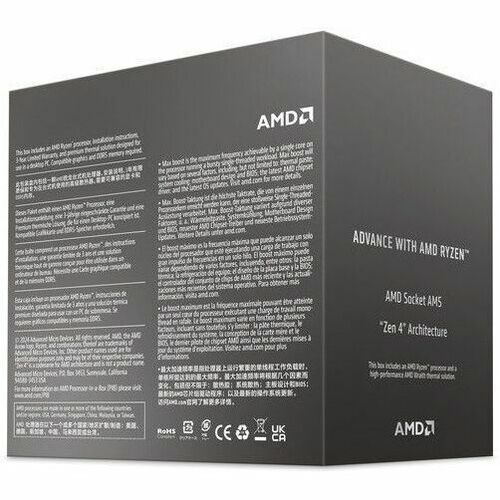 AMD Ryzen 5 8000 8400F Hexa-core (6 Core) 4.20 GHz Processor - 16 MB L3 Cache - 6 MB L2 Cache - 64-bit Processing - 4.70 G