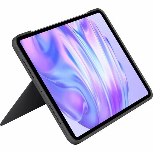 Logitech Combo Touch Keyboard/Cover Case for 27.9 cm (11") Apple iPad Pro 11 (2024) iPad Pro - Graphite - Scuff Resistant,