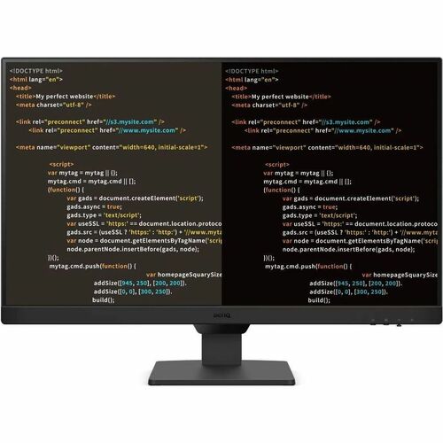 BenQ BL2490 24.0" (61.0 cm) Class Full HD LED Monitor - 16:9 - Black - 23.8" (60.5 cm) Viewable - In-plane Switching (IPS)