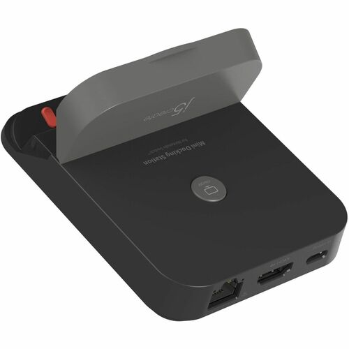 j5create Mini JCD620 USB Type C Docking Station for Gaming Console, Monitor, Keyboard, Smartphone, TV - Charging Capabilit