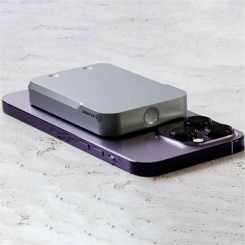 Alogic Matrix Stromspeicher - Weiß - für Smartphone, Smartwatch, Ohrhörer, USB Typ C Gerät - 5000 mAh - 1 x USB - Weiß