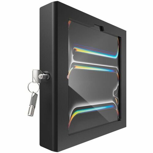 Compulocks iPad Pro M4 & M5 11" , Apex Secured Enclosure Wall Mount - Black - iPad Security Wall Mount
