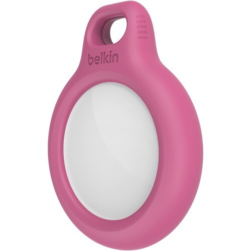 Belkin Secure Holder with Key Ring for AirTag- Pink