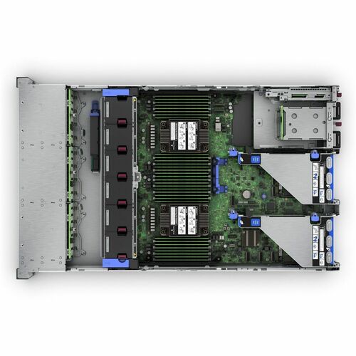 HPE ProLiant DL380 G11 2U Rack Server - 1 Xeon Silver 4514Y 2 GHz - 128 GB RAM - NVMe Controller - Intel C741 Chip - 2 Pro
