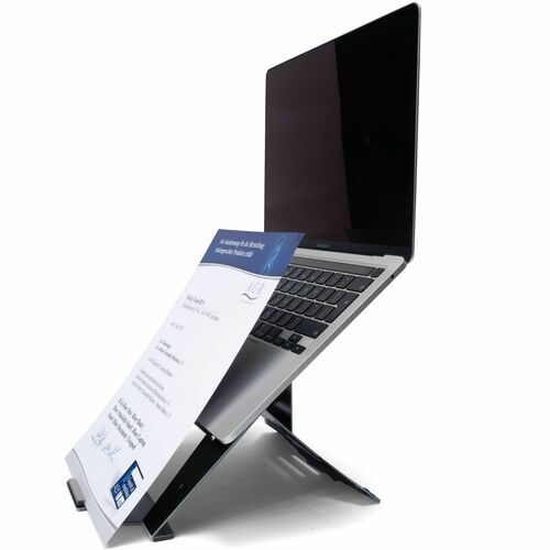 R-Go Höhenverstellbar Notebook-Ständer - Bildschirmgröße: 25,4 cm (10 Zoll) bis 55,9 cm (22 Zoll) - 5 kg TragfähigkeitDisp